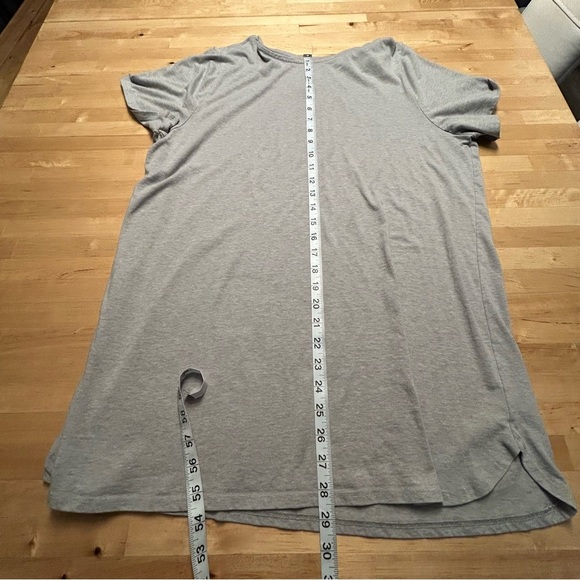 Cacique Pride V-Neck Sleepshirt with Rainbow Love Design - Picture 5 of 8